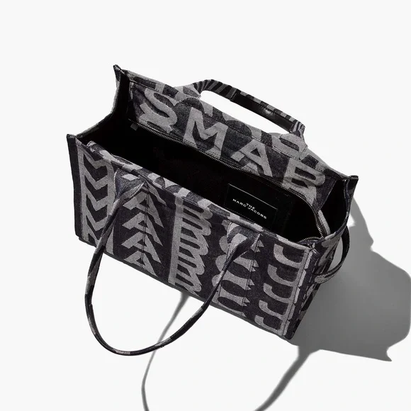 Marc Jacobs Black and Gray Tote Bag - Picture 6 of 13